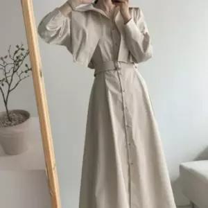 남방 여성 셔츠 벨트 코트 데일리룩 롱 페미닌룩 원피스 트렌치 간절기