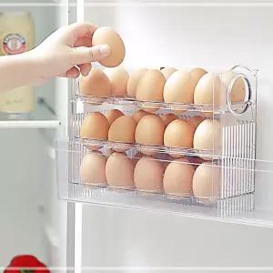 30구 계란정리함 3단 에그트레이 계란 정리 달걀 보관