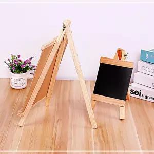 스탠드형 이젤 칠판 간판 소형 20X36cm