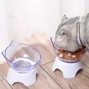 먹기 편한 냥이 밥그릇 1구 1개고양이용식기 반려묘 애완동물 급식기 식기