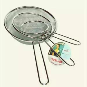 키친아트 스텐 건지기 편수망-대 조리도구 주방용품 학교 관공서 부엌 잡화 요리기구