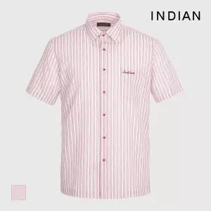 [인디안] [INDIAN] 더블 스트라이프 프린트 반팔셔츠_MITNSYM3446