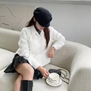 부클 트렌치코트 파리벨 하프코트 트러커 온나핏 롱코트 자켓