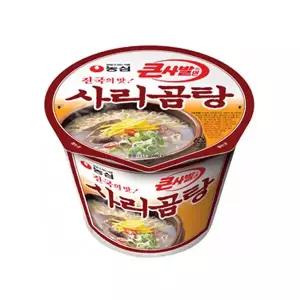 농심 사리곰탕 큰사발111g x 16입 1박스 티타임 모임 외식 카페인 카페 파인다이닝