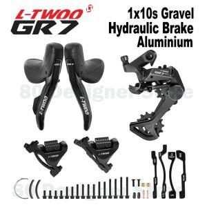 LTWOO 유압 디스크 브레이크 시프터 그래블 바이크 리어 드레일러 10V 11-46T 카세트 1x10S GR7 10s 유압