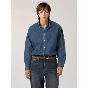 [후아유][AK수원점] [후아유] 공용 Steve Denim Shirts (U) WHYJG2332U