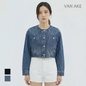 [반에이크] 라운드넥 데님자켓_VB34DJU201Z