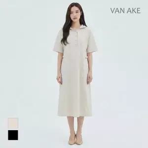 [반에이크] 후드넥 버튼원피스_VB37OPUD03Z