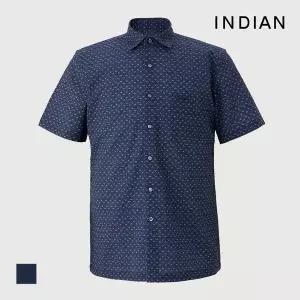 [인디안] [INDIAN] 프린트 하프셔츠_MITNS3M4151