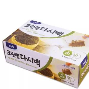 크린 다시백 소형 50P 멸치 한약 차 원두 거름망