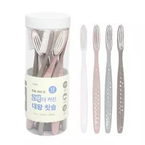 대왕칫솔 용칫솔 나무이야기 대왕칫솔 12개입