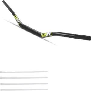 JX팡 유니버설 1-1/8인치 28mm 팻 핸들바 모터사이클 WR KLX RM CR YZ RMZ DRZ 더트 핏 바이크 블랙