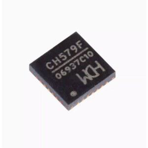 1pcs CH579F QFN-28 BLE 및 ZigBee 듀얼 모드 무선 통신 ARM 코어 32 비트 마이크로 컨트롤러