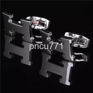  cufflinks 프렌치 셔츠 정장 핀 호환 지원 소매 H 커프스 단추 선물