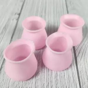 의자 소음방지 식탁의자 양말 발커버 핑크 4P