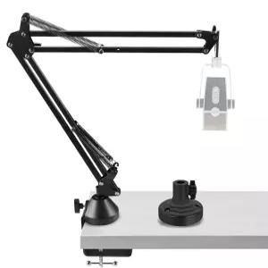 AKG Lyra 울트라 HD P120 P220 C214 마이크 붐 암 마운트 테이블탑 플랜지 어댑터 서스펜션 스탠드 책상