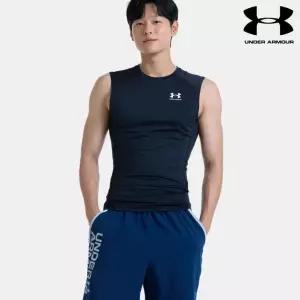 언더아머 UNDER ARMOUR 남성 HeatGear 슬리브리스 1361522-001