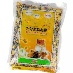 (다올)다람쥐 애완동물 사료 햄스터밥 600g
