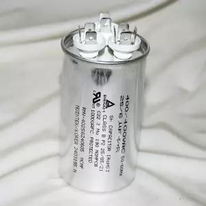 원형모터콘덴서 복합콘덴서 400VAC 25/6uf 2+3+4단자 러닝콘덴서 에어컨 실외기 보일러 냉동기 캐퍼시터
