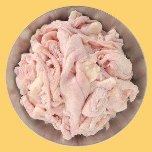 국내산 닭 껍질 1kg 두 개  총 2kg 닭 스킨 냉동