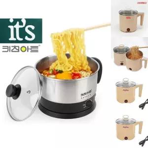키친아트A1000 라팔 퀵멀티 라면포트 1.2L/전기/쿠커/라면/조리기/미니/포트/멀티/라면기/휴대용/스텐/냄비