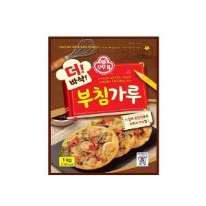 오뚜기 더 바삭 부침가루 1kg 1개 간식 학교 학원 어린이날 방과후 발렌타인데이