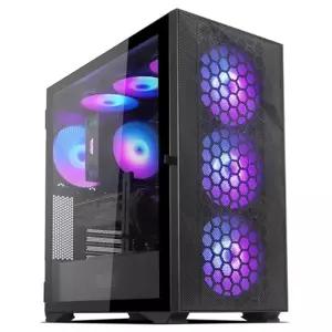 darkFlash DLX21 RGB MESH 강화유리 (블랙) 다크플래쉬 케이스