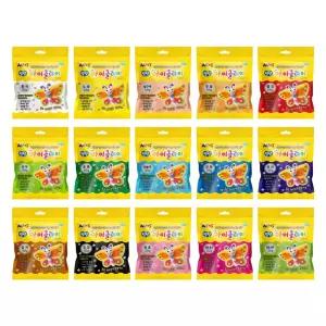 아모스 탱탱 아이클레이 50g 파우치 1개/클레이/놀이/플레이/도우/지점토/찰흙/공예/파스텔/점토/세트/만들