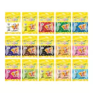 (아모스) 정품 아이클레이 파우치 리필 50g (15색 세트)
