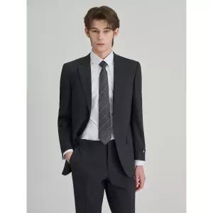 [로가디스] [SMART 4有] FABIO 울 스트레치 솔리드 레귤러 핏 수트 재킷  그레이 (RX5301PL43)