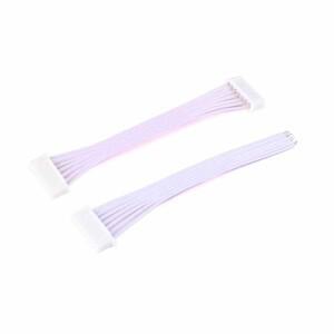 5개/몫 XH2.54 암 커넥터 터미널 케이블 26AWG 10/20cm JST 와이어 2p 3p 4p 6p 8p 10p 싱글/더블 헤드