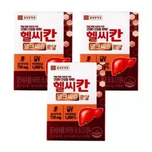 종근당건강 헬씨칸 밀크씨슬 로얄 800mg X 30캡슐 3박스