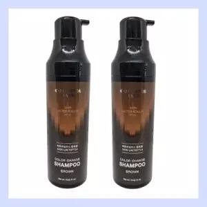 꾸띄르샴푸 시즌4 스킨락토7714 새치 염색 샴푸 190ml 멋내기갈색 2개