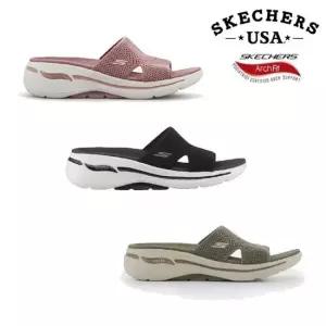 매장정품 스케쳐스USA SKECHERS USA 스케쳐스 여성 고워크 아치핏 슬라이드 3종 여자샌들 LE1221408370