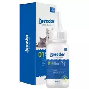 친절한탄씨 강아지 고양이 귀청소 세정액 브리더 귀세정제 120ml 반려동물 귓속 관리용품 고양이용품