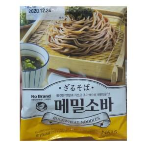 노브랜드 쫄깃한 면발과 가쓰오 육수의 메밀소바 1인분 211g