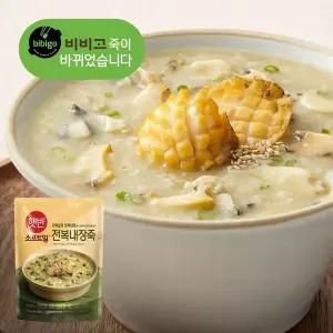 [하프클럽/CJ제일제당]햇반죽 전복내장죽 420g X 21개(1박스)