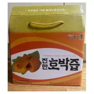 개미농법 진한 호박즙 100 늙은호박 100ml x 60포 선물세트 모임 명절 한가위 부모님 시댁