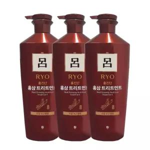 [려]려 홍진단 홍삼 모발영양 트리트먼트 820ml x3