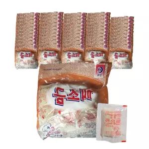 일회용 양념 깨소금 순대 맛소금 85포x50 1회용 개별 소포장 낱개 배달용 포장 가게 업소용 식사 집밥 한식