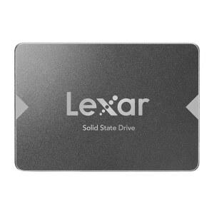 Lexar 512GB NS100 SSD 2.5인치 SATA III 내장 솔리드 스테이트 드라이브, 최대 550MB/s 읽기, 회색(LNS100-512RBNA)