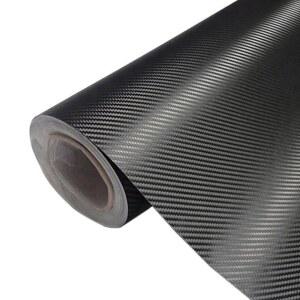 50cm x 200cm 3D 탄소 섬유 비닐 자동차 랩 시트 롤 필름 스티커 및 데칼 오토바이 자동 스타일링 액세서리