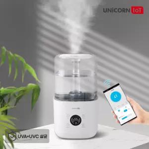 유니콘 IOT UV살균 4.5L대용량스마트가습기 IOT 앱연동 WIFI어플연동 리모컨지원 TL-HM45V
