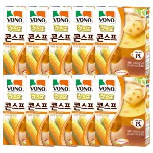 농심 보노 콘스프 19g, 3입, 10개