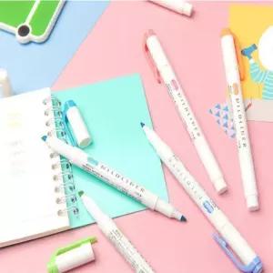 짱이상회 제브라 마일드라이너 형광펜 3색 마일드라이너형광펜세트