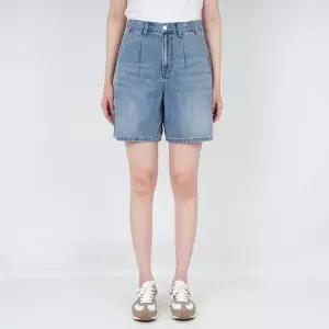 ？매장출고？ 게스 사계절 데님 여성 청바지 5부 쇼츠 미디엄블루 YO2D6956_P395869271 팬츠 여름