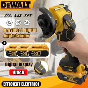 그라인드 글라인드 부품 dewalt 호환 무선 4인치 브러시리스 디지털 디스플레이 앵글 그라인더 연마 연삭기