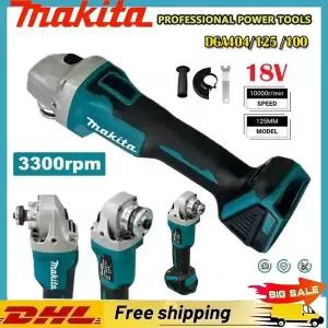 그라인드 글라인드 부품 makita 호환 DGA404 125/100mm 브러시리스 리튬 전기 앵글 그라인더 충전식 절단기