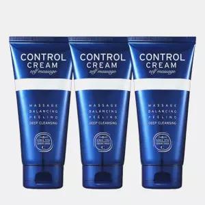 참존 콘트롤 크림 셀프 마사지 딥클렌징 각질제거 150ml 3개