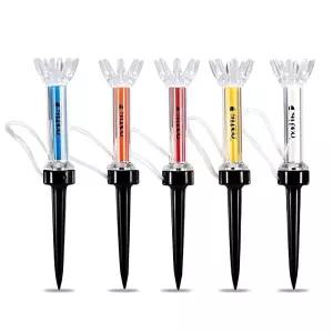 자석 플라스틱골프티 필드용품 드라이버티 골프티꽃이 5P